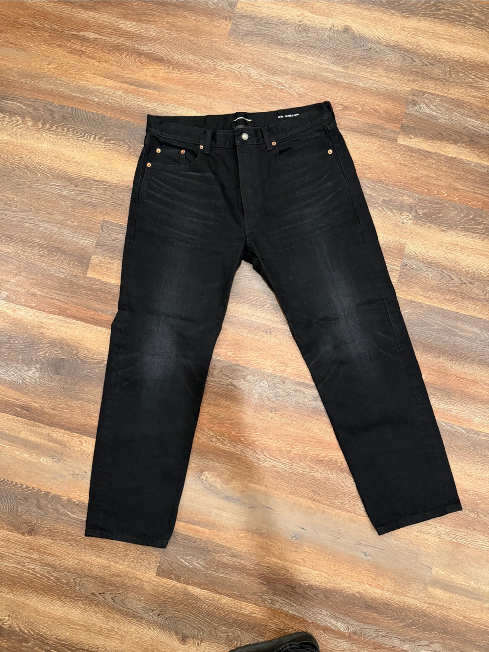 Yves Saint Laurent YSL Black Denim Jeans men’s 34